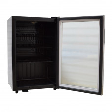 Beverage Can Cooler Refrigerator with Glass Door 70 Can Capacity 2.4 cu.ft.