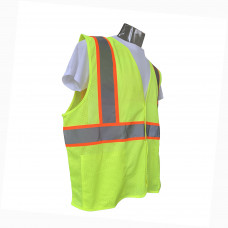 L Safety Vest Value Type R Class 2 Two-tone Mesh with 2 Pockets