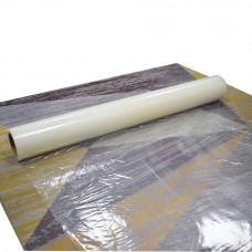 Clear Color 24'' x 200' 3 Mil Polyethylene Carpet Protection Film