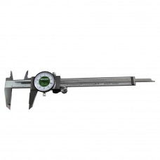 0-6 Inch Dial Caliper Stainless Steel Inch with 0.001" Graduations