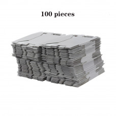 100 Pieces Gift Boxes 9 x 6 x 9"  White Gloss  One Parcel