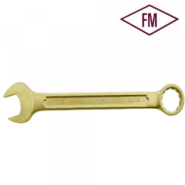 11/16" Non-Sparking Combination Wrench 12 Points