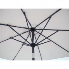 6ft Outdoor Marketing Patio Umbrella Crank and Tilt Alu Pole Blue