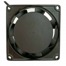 3 - 1/8" 220Vac Standard Square  Axial Fan, 1Ph, 23Cfm, Lead Wires