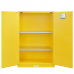 FM Approved 60gal Flammable Cabinet 65x 34x 34" Self-closing Door
