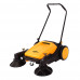 36" Industrial manual push sweeper walk-behind floor sweeper
