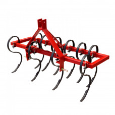 5' S-Tine Field Cultivator Ripper Tillage Tool for 3 Point Tractor Agriculture Equipment