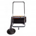 27" Industrial manual push sweeper walk-behind floor sweeper