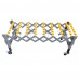 Heavy Duty 287 LBS Adjustable Conveyor Roller 51.1" Length Roller Table Flexible Support Work Table Extendable Stand