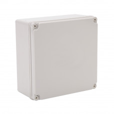 IP67 ABS Plastic Enclosures Junction Box 7.9" x 7.9" x 5.1" Light Gray