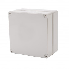 IP67 ABS Plastic Enclosures Junction Box 6.9" x 6.9" x 3.9" Light Gray