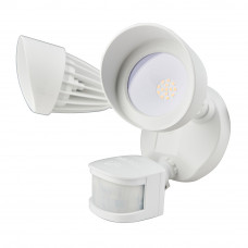 24W Motion Sensor Lights Outdoor LED Security Light with Photocell and Motion Sensor 3000K 2000lm White