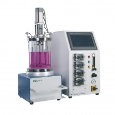 7L Glass Mechanical Stirring Fermenter Bioreactor