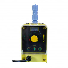 Manual Solenoid Diaphragm Metering Pump 0-7.6Lph@3.5bar PVC