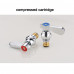 1.15GPM Wall Mount Pre-rinse Faucet with 8