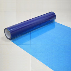 Qty 50 Hard Floor Protection Film 24'' x 200' 3 Mil Polyethylene Blue
