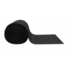 Soft Anti-fatigue Mat Ribbed 2 ft x 60 ft Thick 1/2” Black