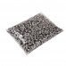 Grommet Machine Stainless Flat Grommet 25/64in 45000pcs Grommets Kit for Grommet Tool, Banner & Posters for Fabric Clothes Leather Belt Punching