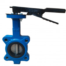 Butterfly Valve Lug Style Butterfly Valve Ductile Iron 2-1/2" Pipe Size Class 150