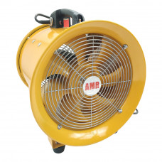 8" Portable Industrial Ventilation Fan With 32'  Flexible Duct