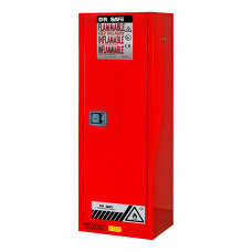 Flammable Cabinet Paint And Ink Cabinet 22 Gallon 65" x 23" x 18"  Manual Door