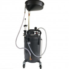 20 Gal Combined Waste Oil Drainer & Extractor, Gravity & Suction 2-In-1