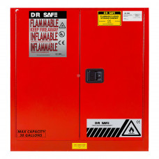 Flammable Cabinet Paint And Ink Cabinet 30 Gallon 44" x 43" x 18" Self-Closing Door