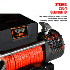 9500 lbs 12V DC Pulling Electric Winch for ATV UTV Synthetic Rope