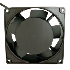 3 - 5/8‘’ Square Axial Fan, 220Vac,1Ph, 0.07A, 34Cfm, Lead Wires