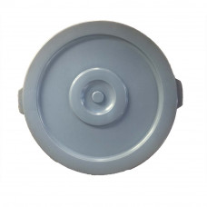 Commercial Round Trash Can Lid for 32 Gallon Gray Trash Can