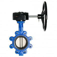 Butterfly Valve 6'' Lug Butterfly Valve 316 Stainless Steel Disc Ductile Iron 200 Psi