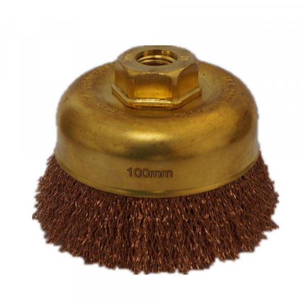 4" Non-Sparking Wire Cup Brush