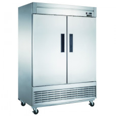 40.7 cu. ft. 2-Door Commercial Refrigerator in Stainless Steel