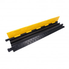 Rubber Cable Protector 2-Channel Lineal 40