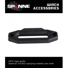 Cast Iron WIde Hawse Fairlead Car Winch Rope Guide Accessories