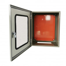 24 x 16 x 10 In Steel Electrical Enclosure Cabinet With Window IP65