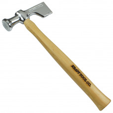 18 oz Checkered Face Heavy-Duty Hammer with 16