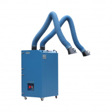Industrial Fume Extractor  With Double Arma Air Cleaning 9.8Ft Arm, Air Flow (CFM)1765