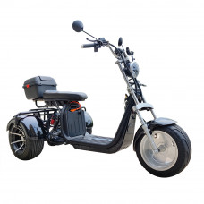3 Wheels 2000W Fat Tire Electric Scooter Citycoco With Aluminum Wheel 60V 20AH with box and basket