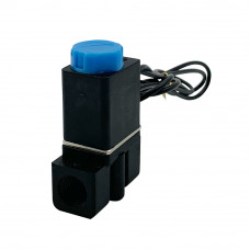 1/4" 12VDC Electric Solenoid Valve Nylon Body Normally Closed NBR SEAL