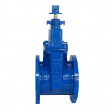 Gate Valve 8" Ductile Iron Flanged NRS Resilient Wedge Gate Valve 200 Psi Water Oil Applicable