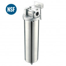 Stainless Steel House Water Filter Standard 10" Cartirdge 3/4" npt