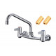 Wall Mount Sink Faucet With 8