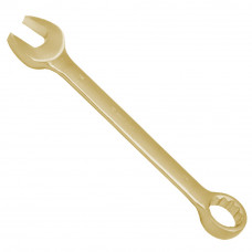 WEDO Non-Sparking Combination Wrench, Spark-free Safety Spanner,Aluminum Bronze,DIN Standard, BAM & FM Certificate, 30 X 320mm