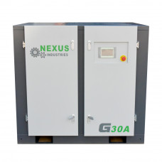 97CFM 30HP Industrial Rotary Screw Air Compressor 460V Automation Touch Screen Air Compressor 116PSI