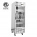Bolton Tools 20 Cu.ft. Single Glass Door Reach-In Commercial Refrigerator 27"W Cooler Stainless Steel Restaurant Refrigerators ETL Certification