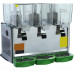 Triple 3 Gal Tanks Commercial Cooling Beverage Dispenser Green Color