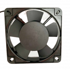 4 - 5/16‘’ 220Vac Square Axial Fan, 0.1A, 18W, 2500Rpm,1Ph, Lead Wires