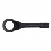 Drop Forged Striking Wrench Offset Handle 3-1/2" Box End 6 point