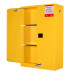 45 Gallons Flammable Storage Cabinets with 2 Shelves Self-Closing Double Door 65